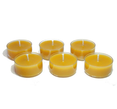 Organic Beeswax Tealight Candles