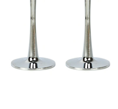 Table Taper Candle Holder In Silver