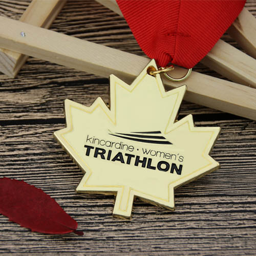 Women\'s Triathlon Custom Made Medals