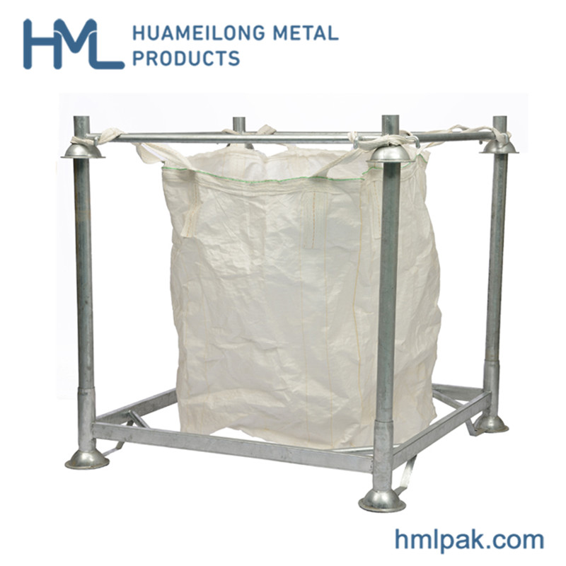 High quality adjustable steel portable storage big bag stacking pallet rack