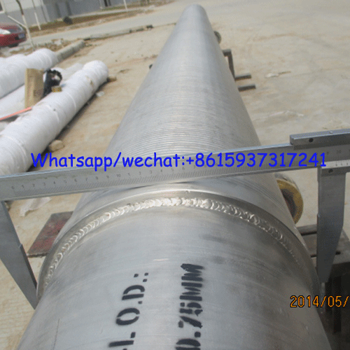 wire wrap pipe based well screens