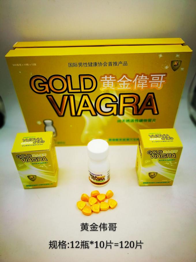 Gold Viagra Herbal Male Sex Enhancement Pills