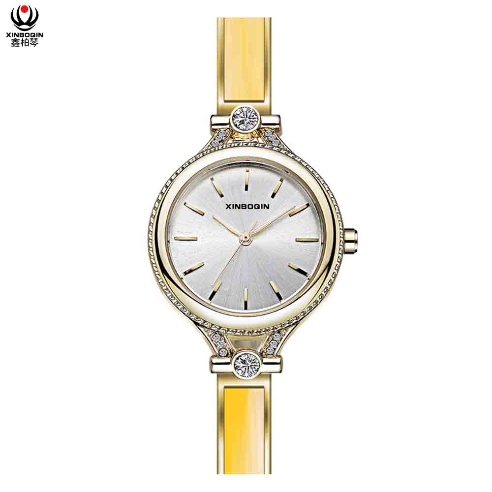 XINBOQIN Supplier Brand Cheap Luxury OEM Fashion New Latest Design Quartz Acetate Ladies Watch