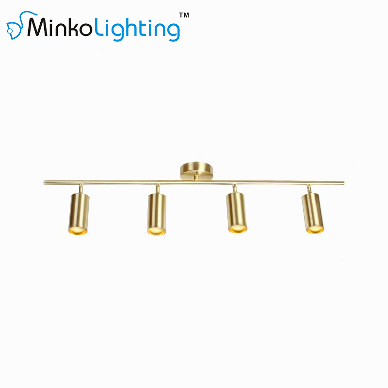Gold kitchen track lighting fixtures