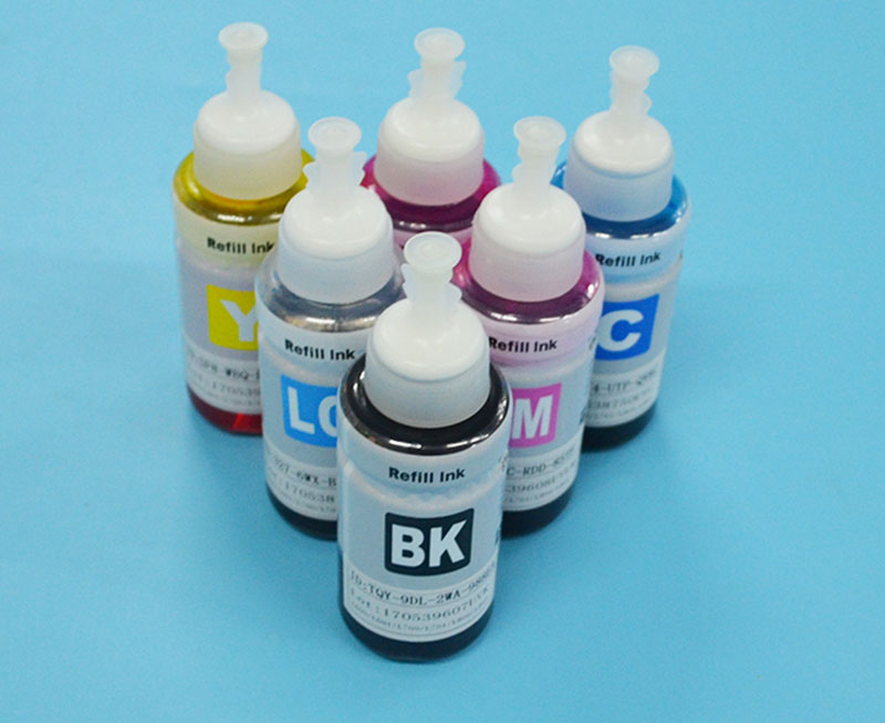  Manufacturers 6 color Refill Ink for Epson L800 L801 Desktop Printer