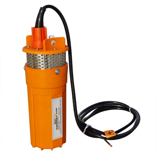 ECO-WORTHY DC 12/24V Submersible Deep Well Water Pump Solar Battery Alternative Pond Watering
