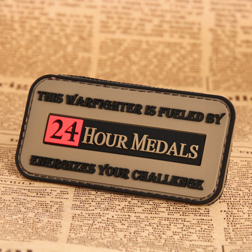 24 Hours Medals PVC Patch