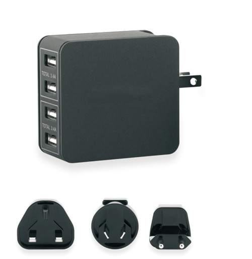 China high qualty new 4 *USB Port Wall Charger wholesale