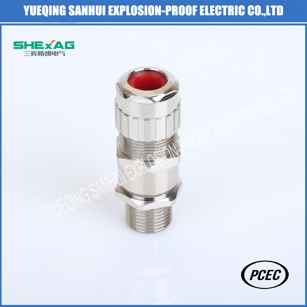 Explosion-proof Armored double compression cable gland