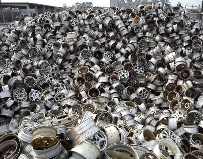 Aluminum Wheel Scrap