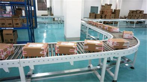 China Good price Stainless Steel good quality Flexible Power roller conveyor