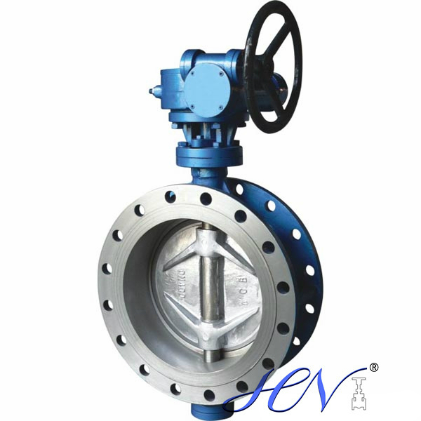 Double Eccentric Gear Operated Butterfly Valve Flange Type