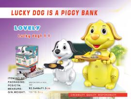 8837 lucky dog is a piggy bank