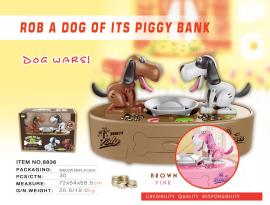 8836 rob adog of its piggy bank