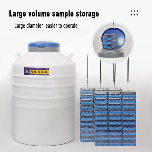 Togo liquid nitrogen tanks for cell storage KGSQ Aluminum alloy dewar