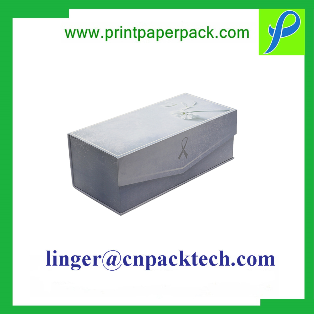 Customized Kraft Paper Rectangle Shape Gift Packaging Box