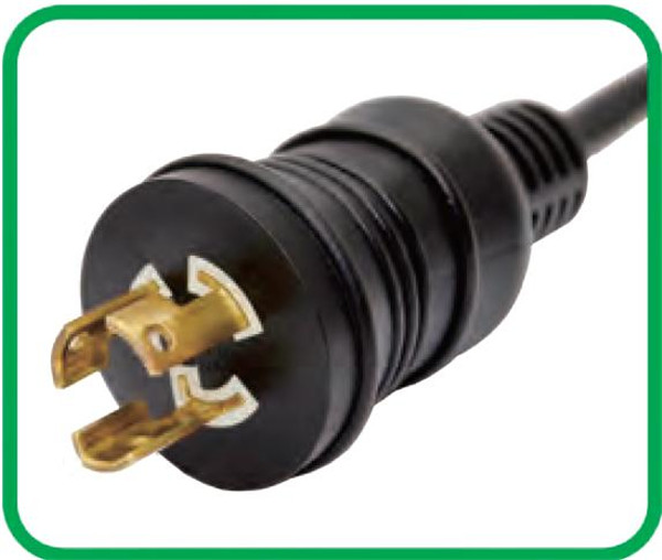 NEMA L5-15P plug industrial Power cord XR-310