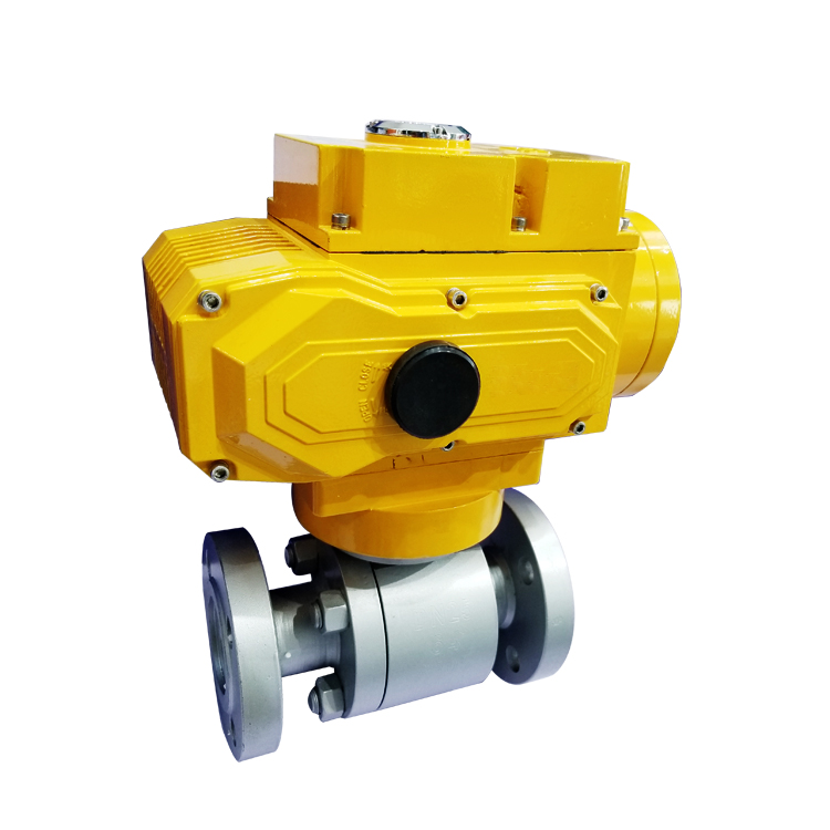 flameproof mini ball valve float valve ball valve with electric actuator 