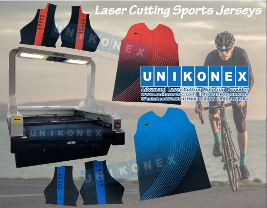  Laser cutting sports jerseys