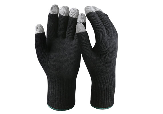 Double Ply Touch Screen Safety Work Gloves/TSG-04