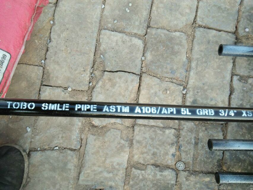 A106 GRADE B CARBON STEEL PIPE HOT ROLLED 12 INCH SCH XS PE END