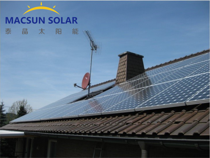 1KW-1MW Rooftop On-grid Solar Power System