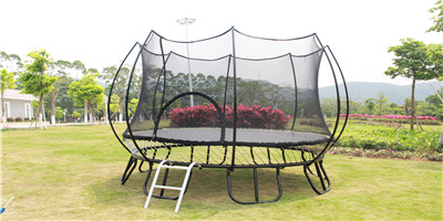 Outdoor springless trampoline and indoor trampoline park 8 feet