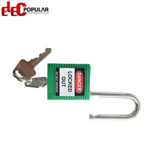 38mm Stainless Steel Shackle Safety Padlocks EP-8521~EP-8524  ABS Safety Padlock