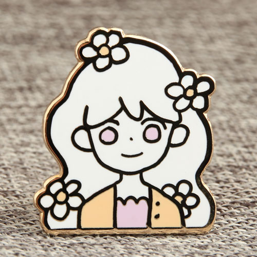 Custom Doll Enamel Pins