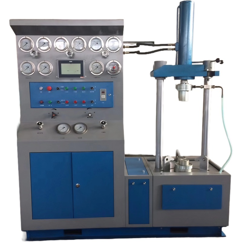Top Pressure SYTL150/7.5-32 Type Vertical Valve Test Bench Top Pressure Vertical Valve Test Bench Valve Pressure Test Bench