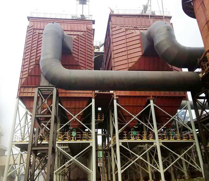 gas bag dust collector