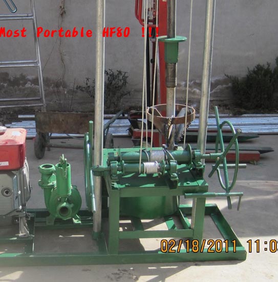 HF80 Portable type water well drilling machine