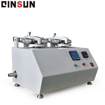 Precision Double Head Rotary Abrasion Tester with Rotary Platform Dual (Double) Head