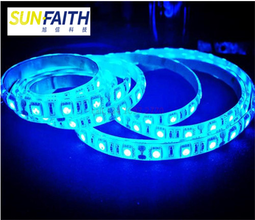 high quaity factory price LED Sky Blue Motorcycle Decoration 5050 Sealing Light Strip