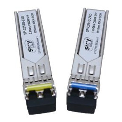CWDM SFP transceiver 1000Base-CWDM 1G (1.25Gbps/2.5Gbps) OC-48 CWDM SFP Singlemode 1270nm-1610nm up to 120km compatible CWDM-SFP-xxxx