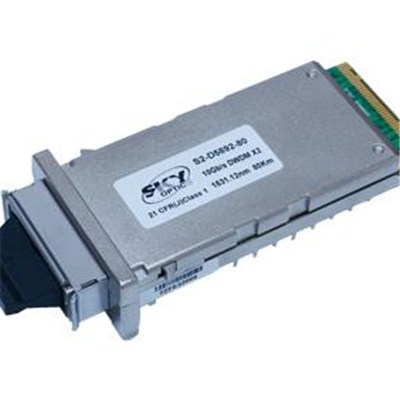 Transceiver module 10G ZR Ethernet X2 DWDM 80km cooled DWDM EML LD to achieve 80km multi-vendor compatible