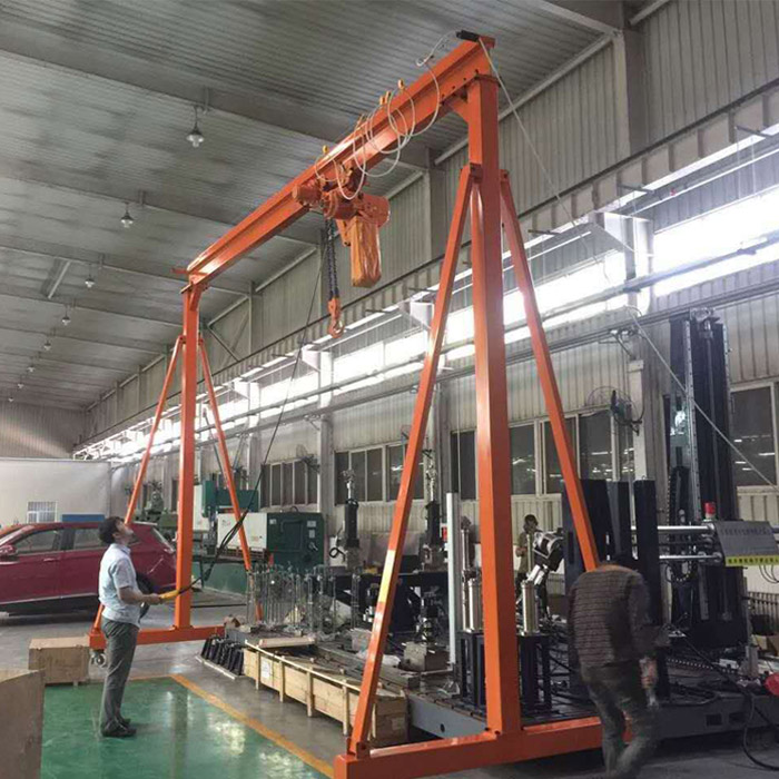 电动小型移动式铝龙门起重机1吨、2吨、3吨、5吨