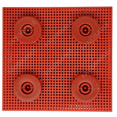 Nylon Red bristle block Plastic bristle block use for VT5000 Auto Cutter