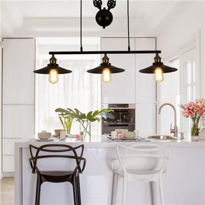 Industrial Hanging Pulley Pendant Lights