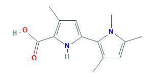 CAS  1',3',4,5'-Tetramethyl-1H,1'H-[2,2'-bipyrrole]-5-carboxylic Acid