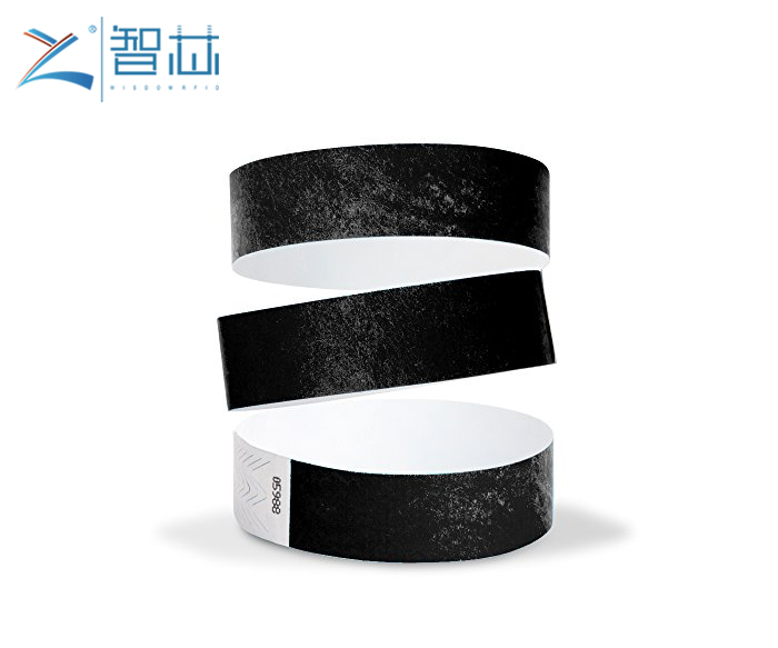 Customized Printing Flexible Tyvek Paper RFID Wristband,Silicone RFID Wristband