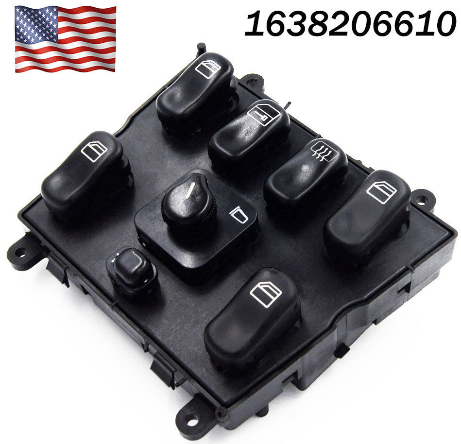 NEW Electric Power Window Master Control Switch Fits 1998-2003 Mercedes Benz ML