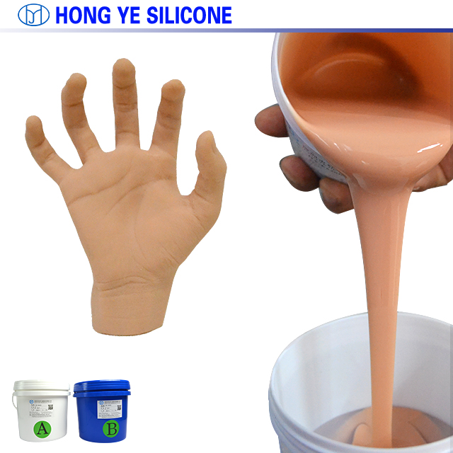 Eco-friendly Platinum cure silicone rubber with FDA food grade skin safe silicone rubber 