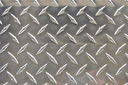 Anti-slipping 6063 Aluminum checker plate 