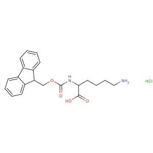 L-Lysine,N2-[(9H-fluoren-9-ylmethoxy)carbonyl]-, hydrochloride (1:1)