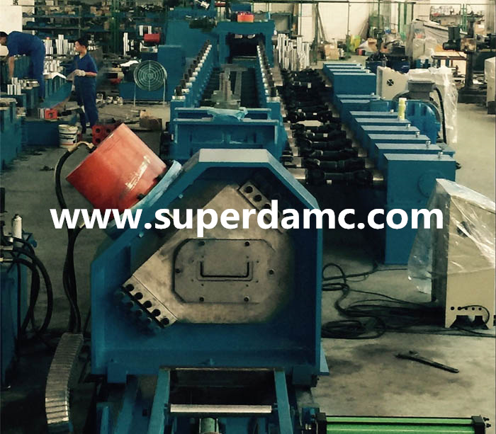 C Channel Roll forming machine for steel light keel structure