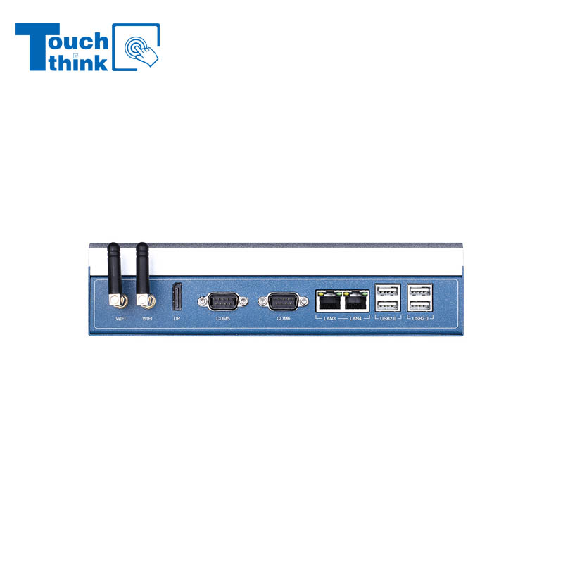 Промышленный мини-ПК без вентилятора, корпус типа Box PC, Windows 10 64-бит, на базе архитектуры X86, эффективный промышленный компьютер для приложений сбора данных.