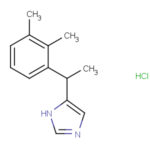 4 - [1 - (2,3 - диметилфенил) этил] - 1H - имидазол дихлоргидрат хлорида хлорида соли