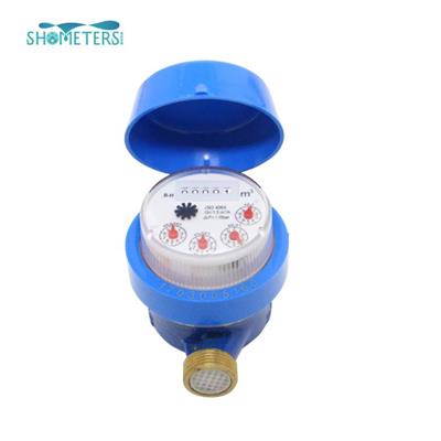 Portable Brass Body Single Jet Mechanical Water Meter