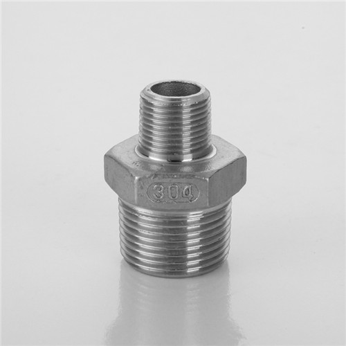 China customized Stainless steel reducing Hex Nipple manufacture